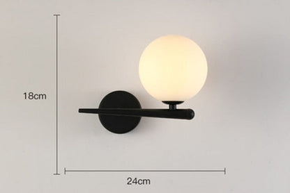 BulbAura - Lámpara de Pared Escandinava