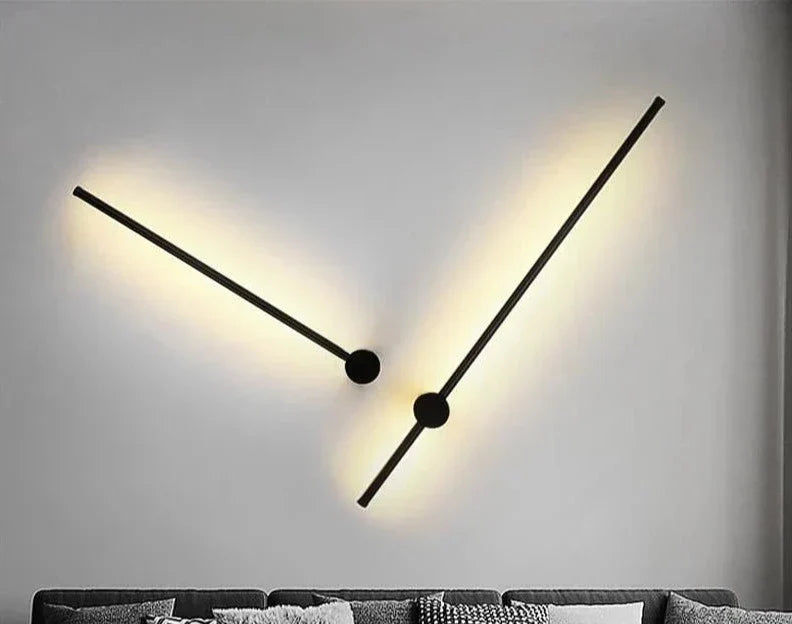 NordicRod – Minimalistisk Væglampe med Stik til Chic Interiører