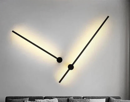 NordicRod – Minimalistisk Væglampe med Stik til Chic Interiører