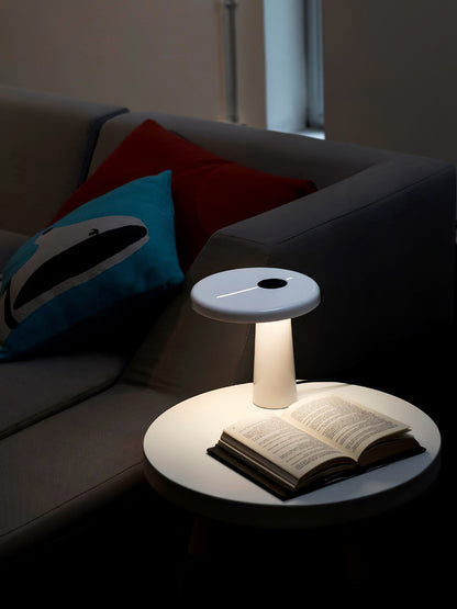 RoundLuxe - LED Table Lamp with Stylish Circular Form and Soft Glow