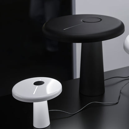 RoundLuxe - LED Table Lamp with Stylish Circular Form and Soft Glow