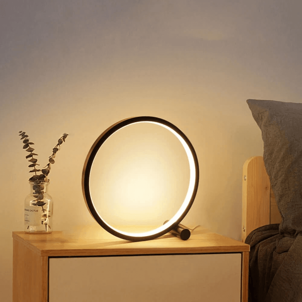 HaloBeam - Modern Circle Table Light
