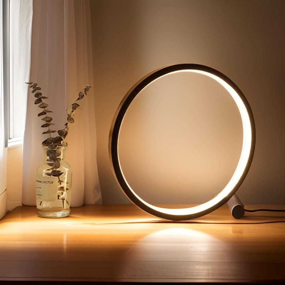 HaloBeam - Modern Circle Table Light