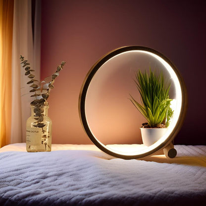 HaloBeam - Modern Circle Table Light
