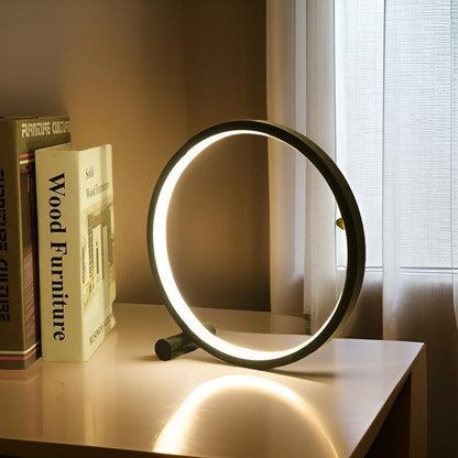 HaloBeam - Modern Circle Table Light