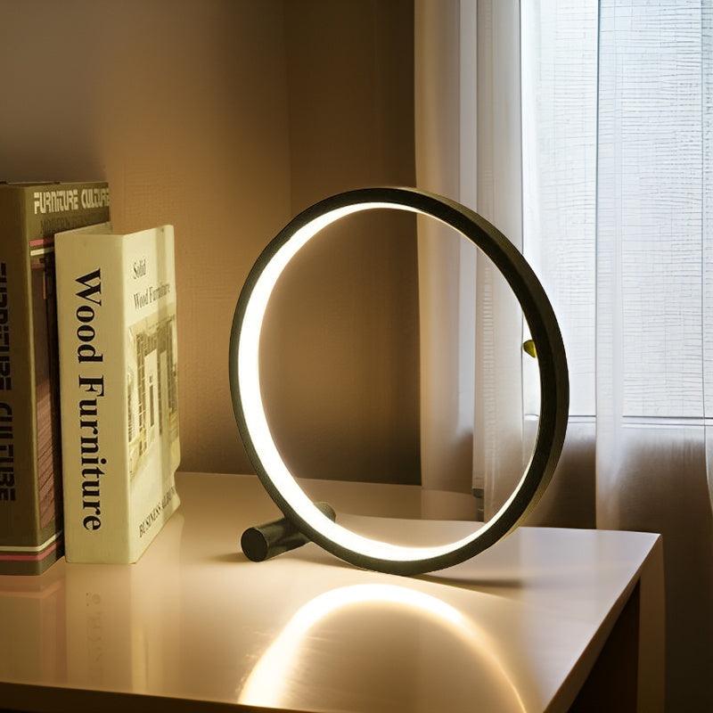 HaloBeam - Modern Circle Table Light