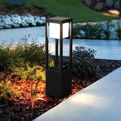 Variant image for Nimbus Cube - 60cm Solar Garden Light with Warm White LED for Outdoor Use-1