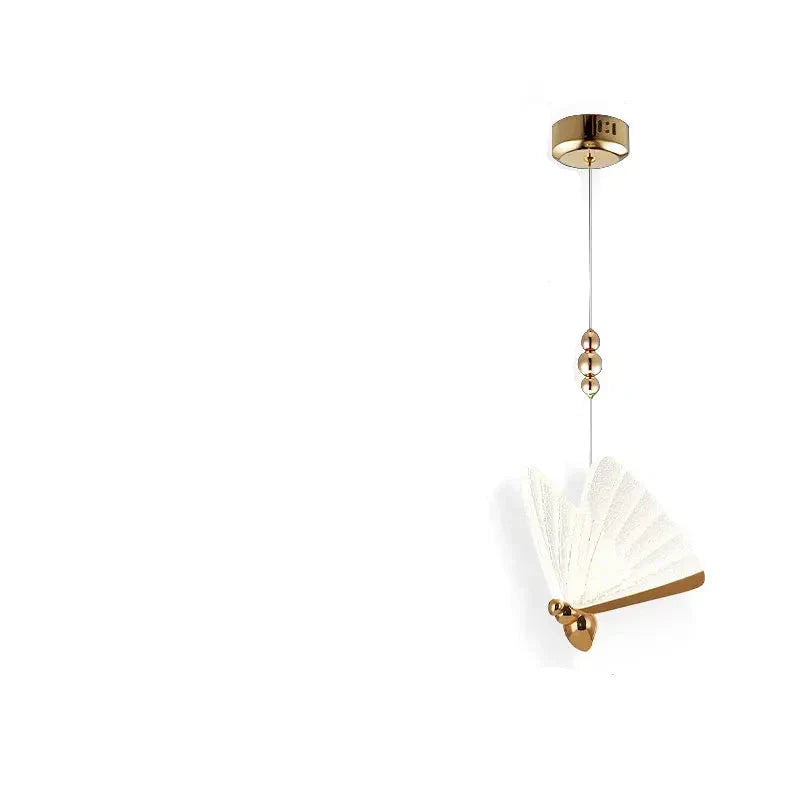 FlutterGlow – Artistic Butterfly-Shaped Pendant Lamp