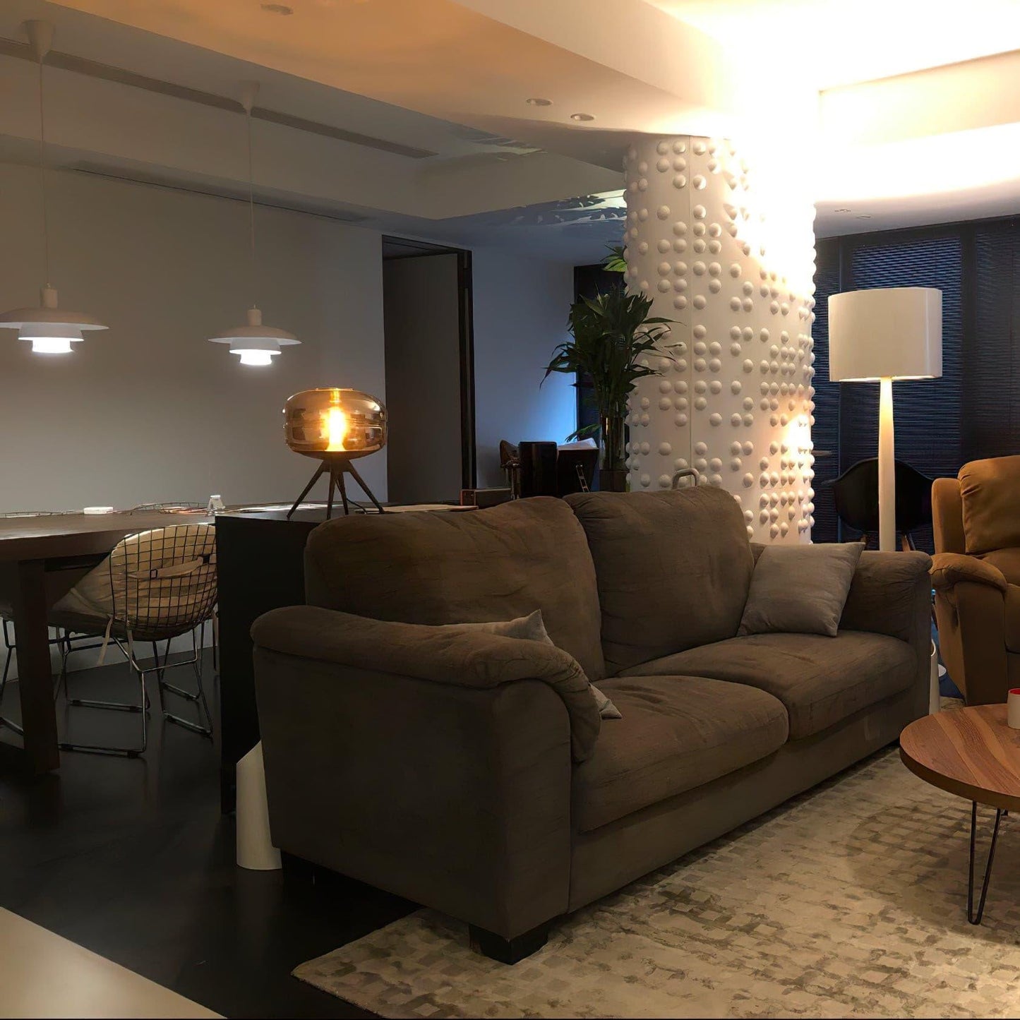 GlowJar - Lampe de table LED avec boîtier en verre et lueur chaleureuse