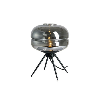 GlowJar - Lampe de table LED avec boîtier en verre et lueur chaleureuse