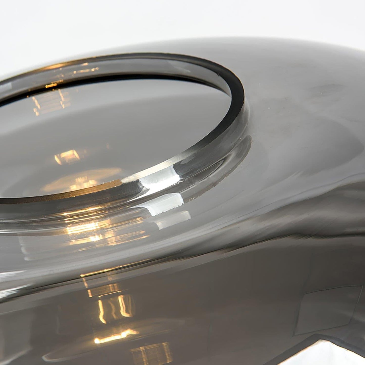 GlowJar - Lampe de table LED avec boîtier en verre et lueur chaleureuse