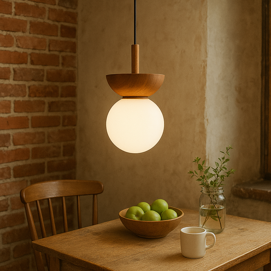 Japandi Pendant Lamp - Natural Look 1