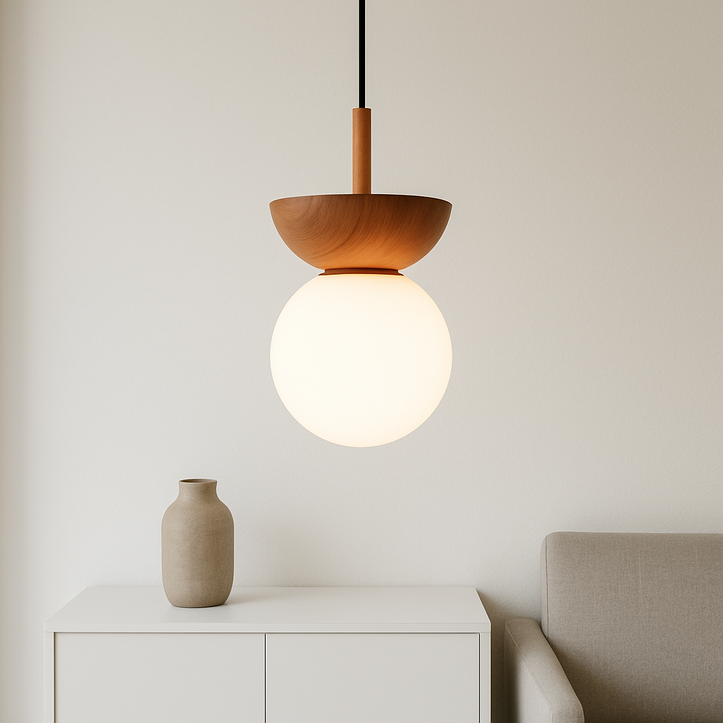 Japandi Pendant Lamp - Natural Look 5
