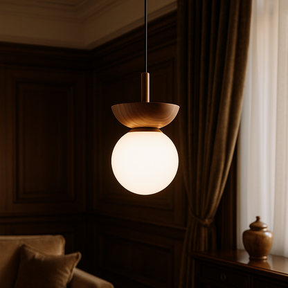 Japandi Pendant Lamp - Natural Look 6