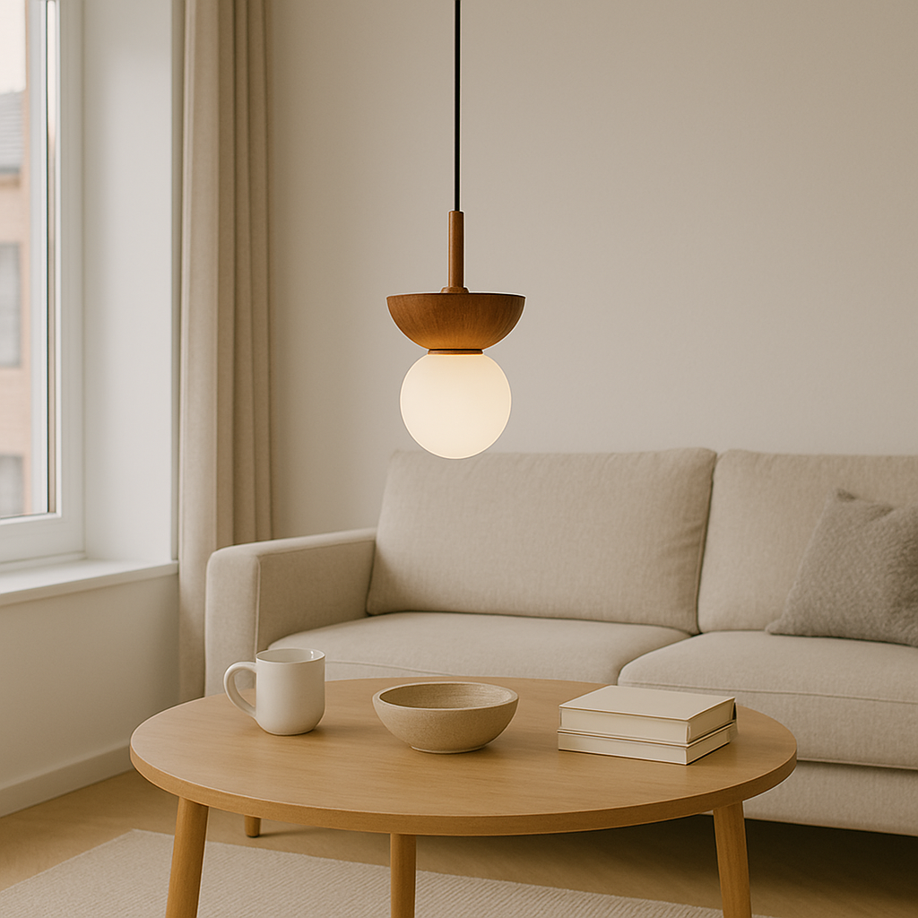 Japandi Pendant Lamp - Natural Look 7