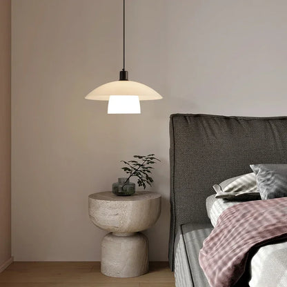 ZenAura - Elegante lampada a sospensione moderna giapponese