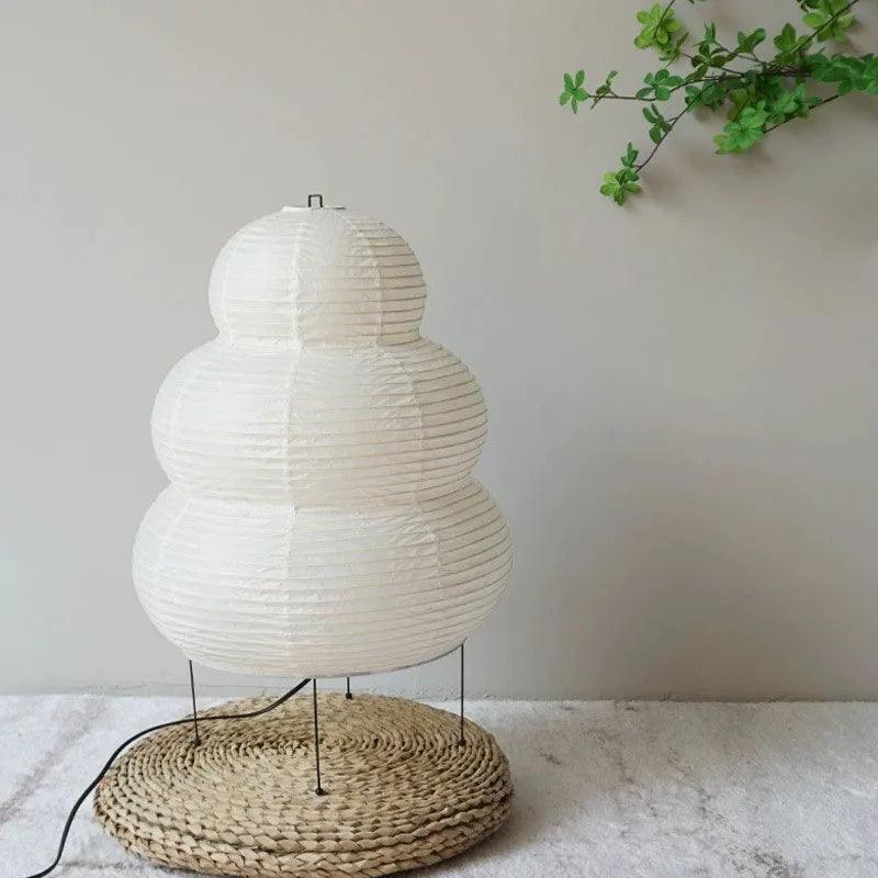 SereniGlow - Japandi Style Rice Paper Lamp