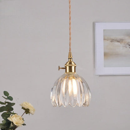 Japanese glass pendant lamp 7