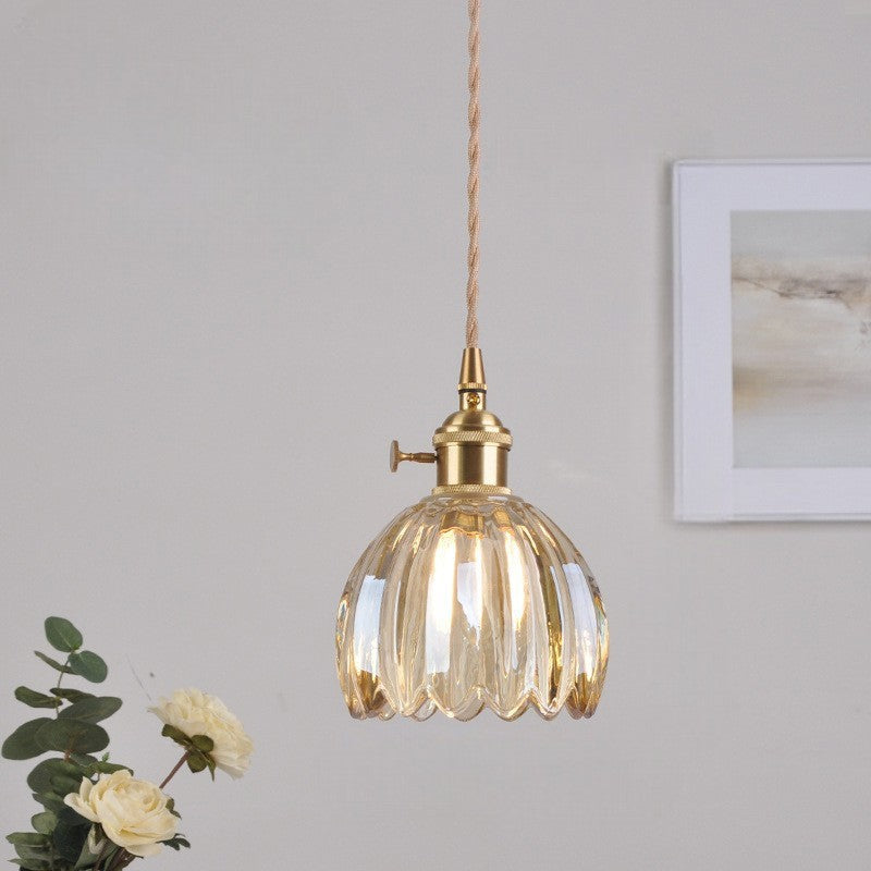 Japanese glass pendant lamp 8