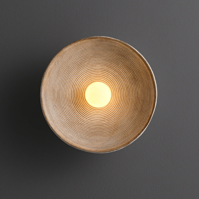 Japanese wooden wall lamp 0
