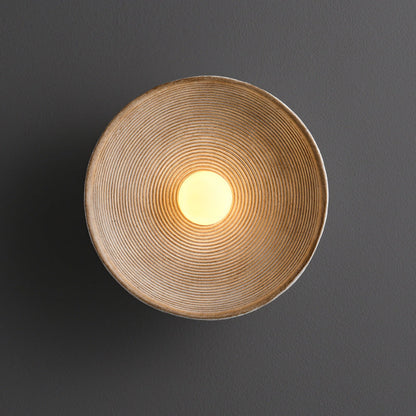 Japanese wooden wall lamp 0