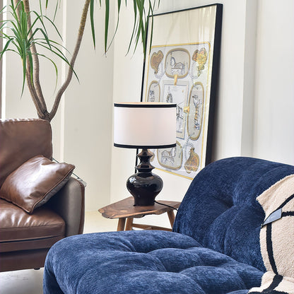 VintageGlow - Lámpara con diseño de frasco clásico y luz suave