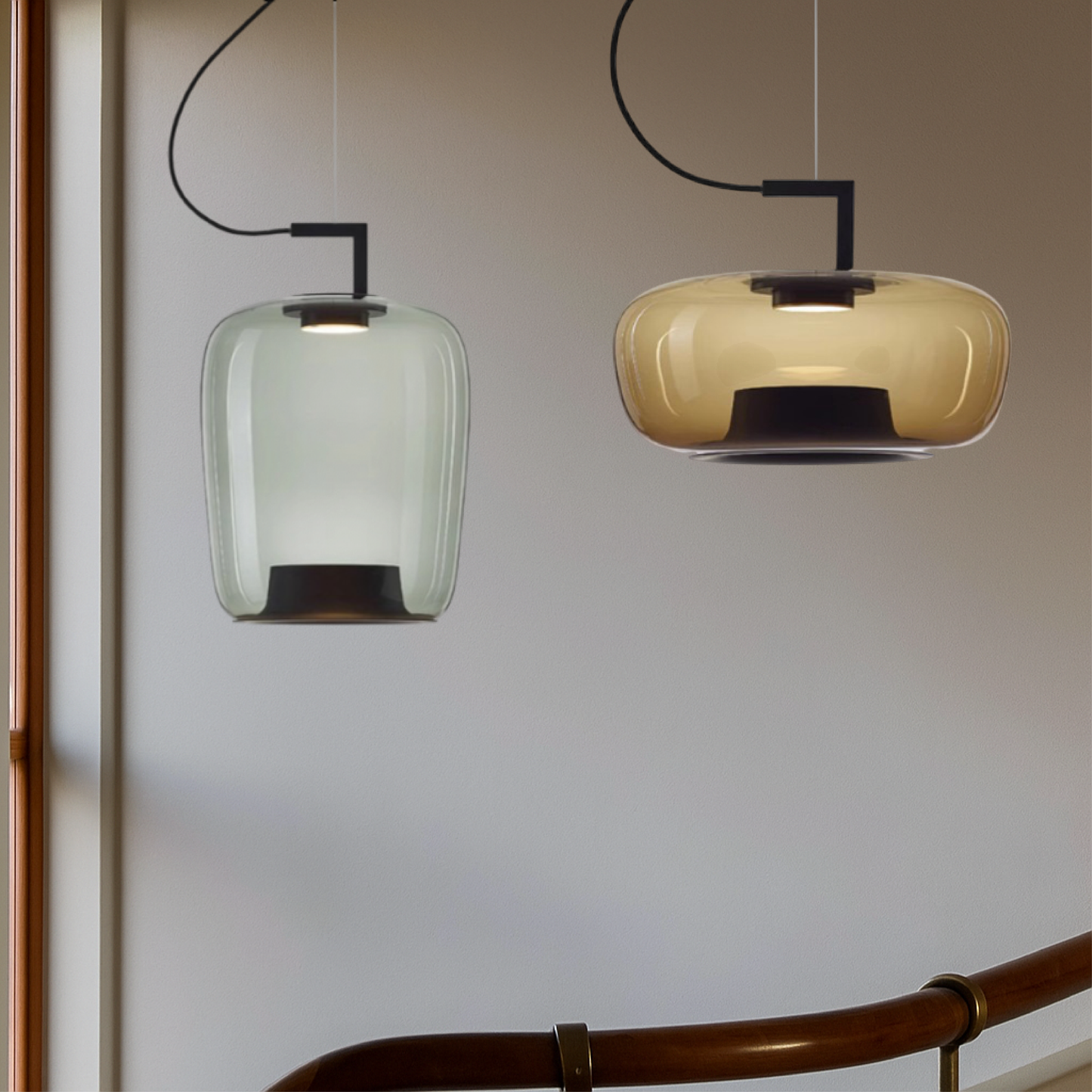 Jaura's glass pendant lamp 2