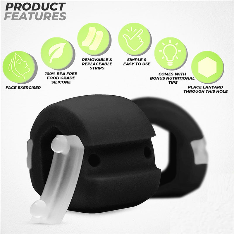 Jawline Sculptor - Facial Exerciser for Face Slimming & Defined Features-4