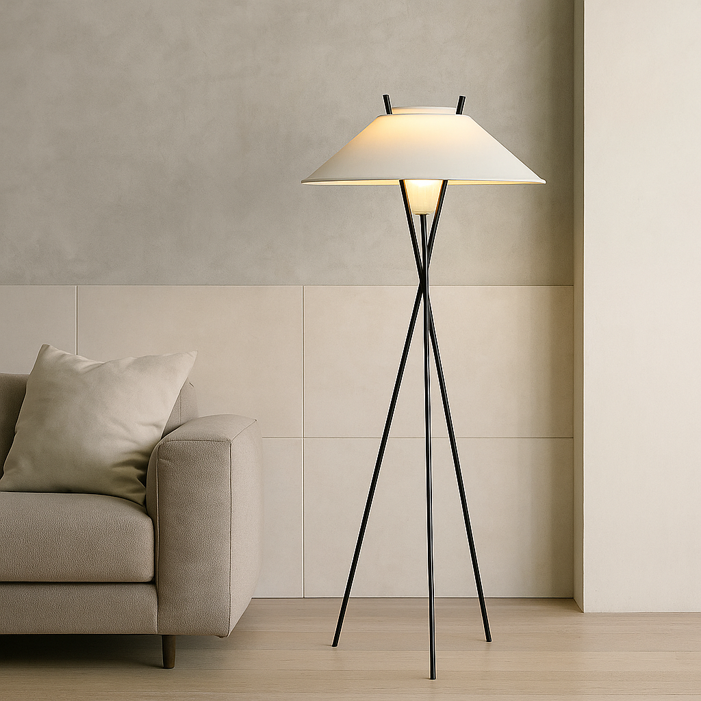 Jubilee fabric floor lamp 1