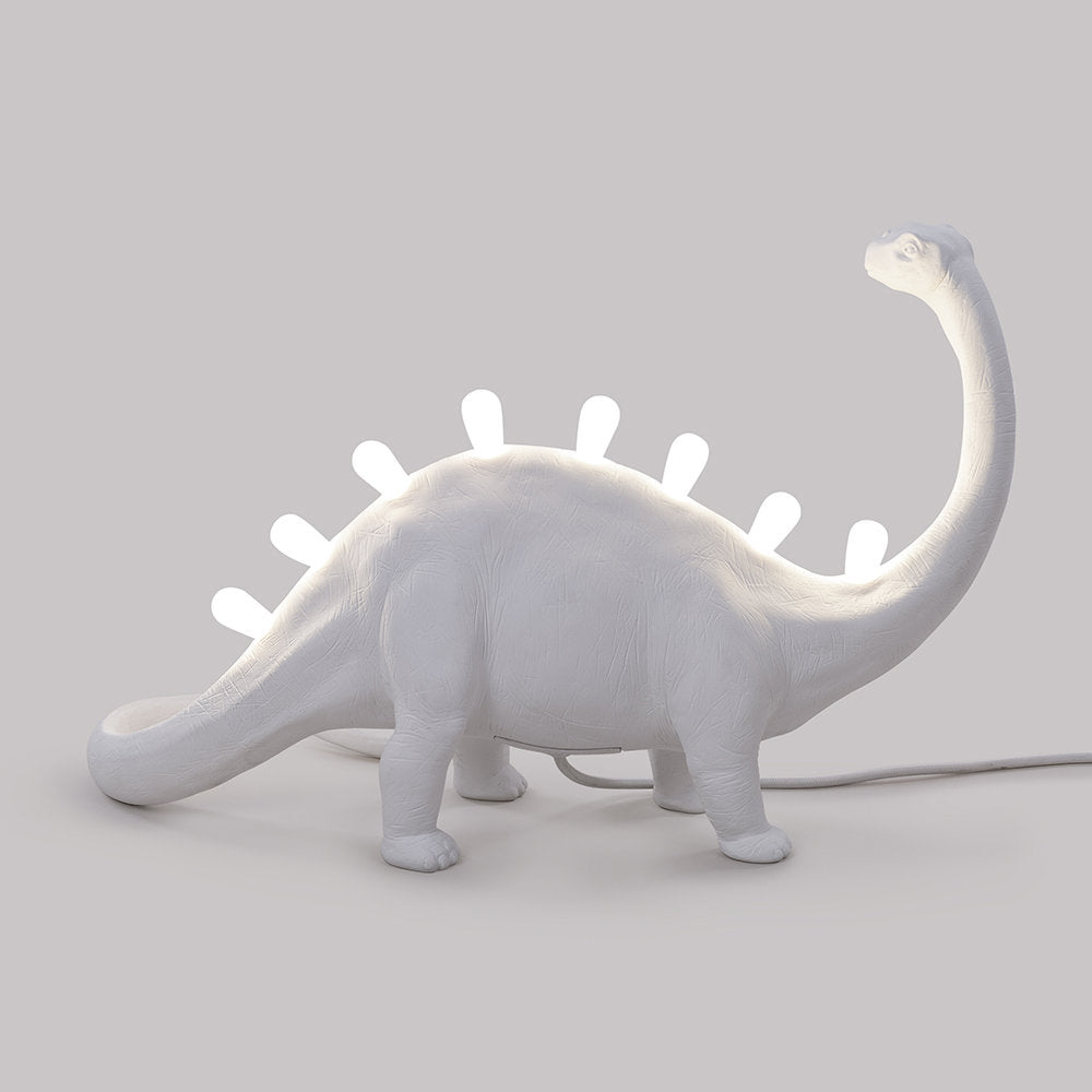 DinoLite - Kreativ Bordlampe med Belyst Bag