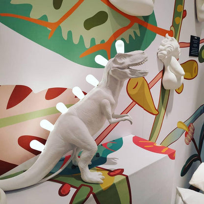 DinoLite - Kreativ Bordlampe med Belyst Bag