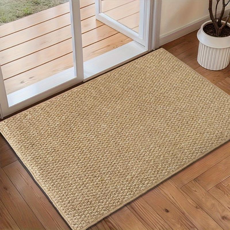 JuteWeave | Elegant Durable Natural Fiber Front Door Mat for Entryway 0