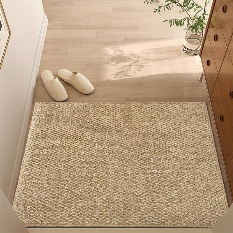 JuteWeave | Elegant Durable Natural Fiber Front Door Mat for Entryway 1