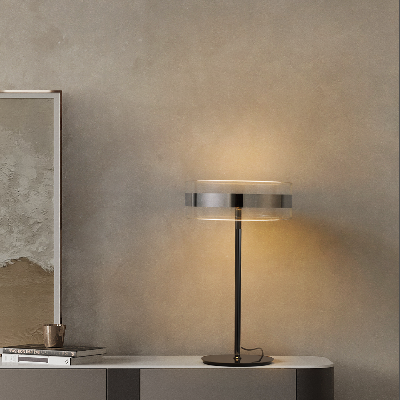 EcoLuxe - Table Lamp with Sustainable Wood and Sophisticated Design