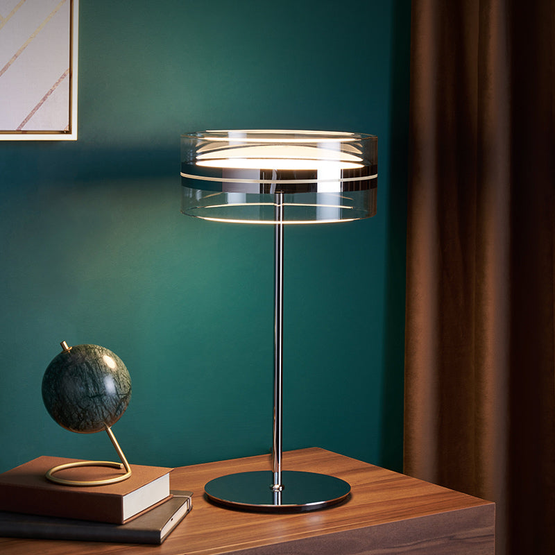 EcoLuxe - Table Lamp with Sustainable Wood and Sophisticated Design