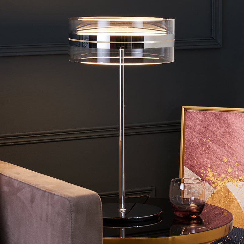 EcoLuxe - Table Lamp with Sustainable Wood and Sophisticated Design