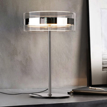 EcoLuxe - Table Lamp with Sustainable Wood and Sophisticated Design