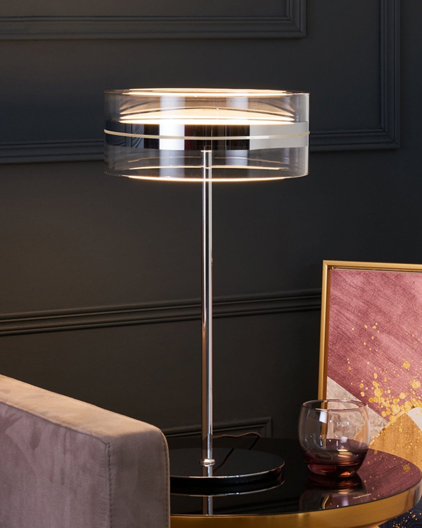 EcoLuxe - Table Lamp with Sustainable Wood and Sophisticated Design