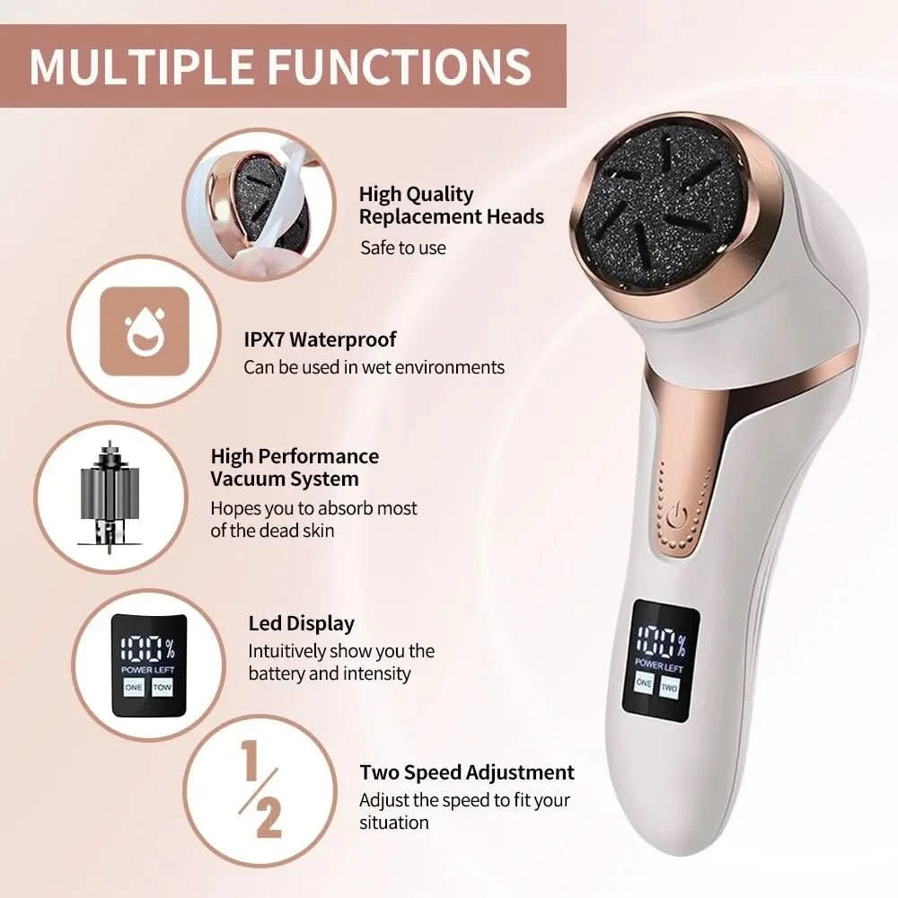Kalluscare foot care device – rechargeable callus remover for silky soft feet 5