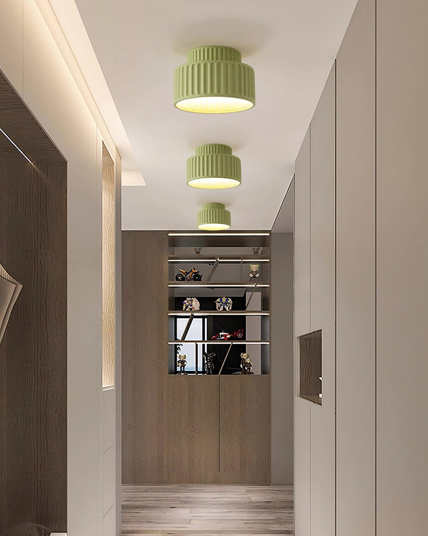 ZenKami - Loftlampe med elegant japansk stil og subtil glød