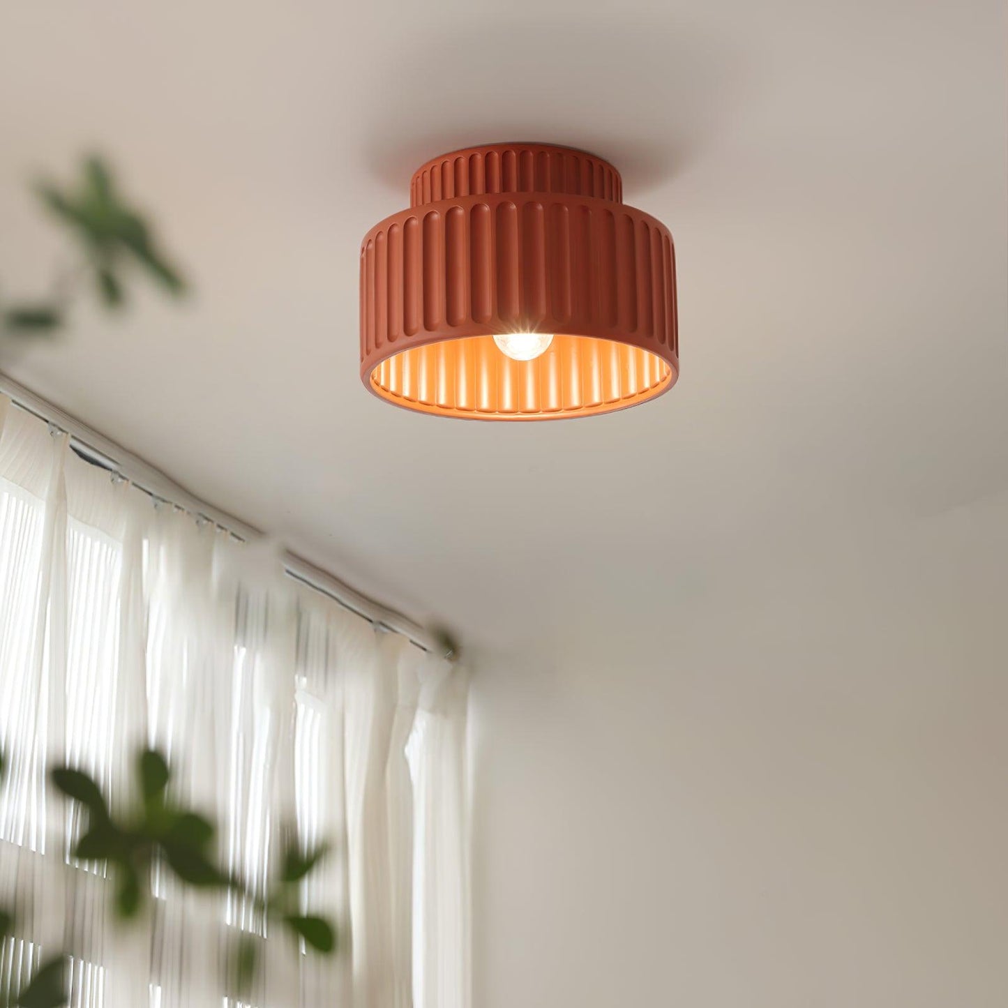 ZenKami - Loftlampe med elegant japansk stil og subtil glød