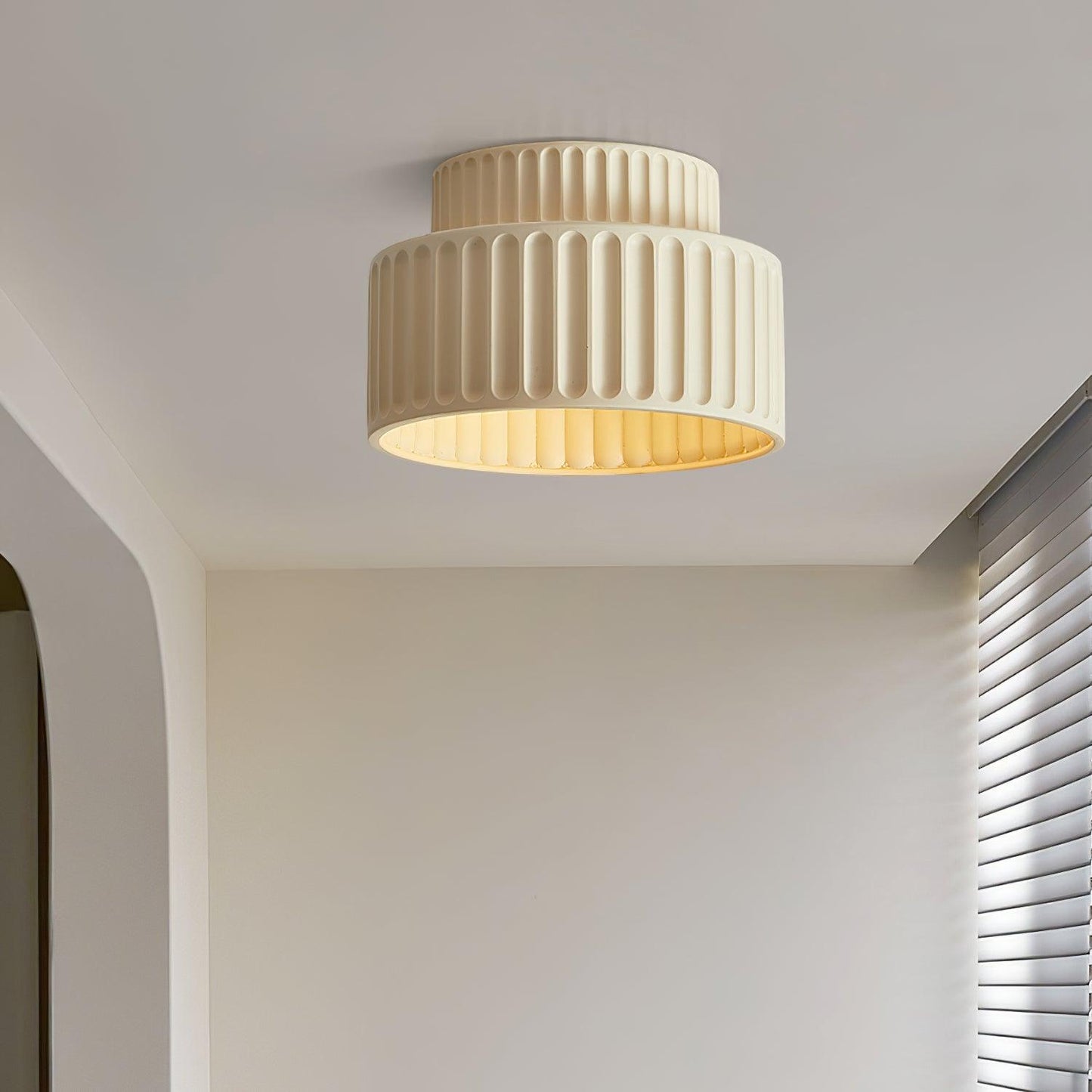 ZenKami - Loftlampe med elegant japansk stil og subtil glød
