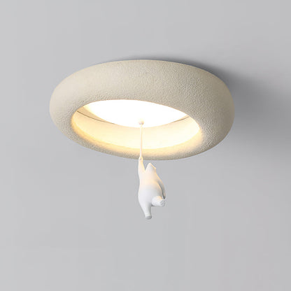 LuxePanda - Luz de Techo con Diseño de Oso y Iluminación Suave