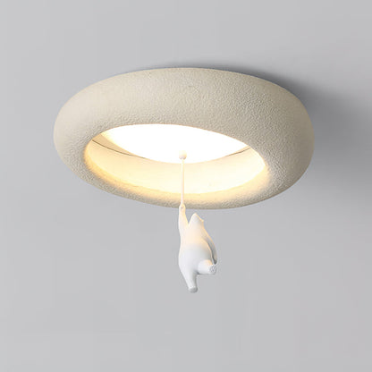 LuxePanda - Luz de Techo con Diseño de Oso y Iluminación Suave