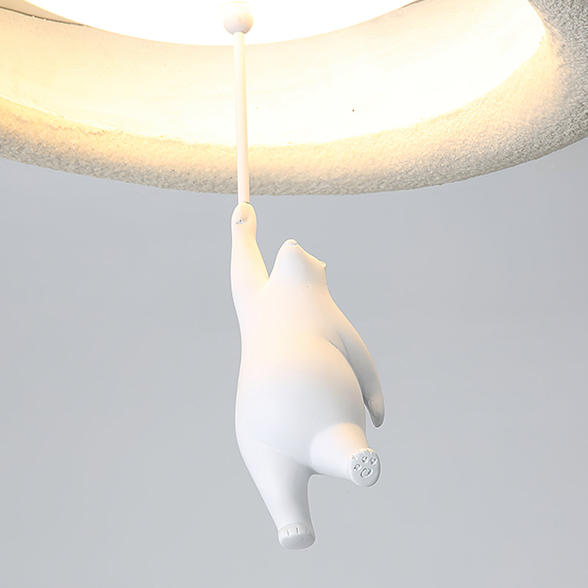 LuxePanda - Luz de Techo con Diseño de Oso y Iluminación Suave