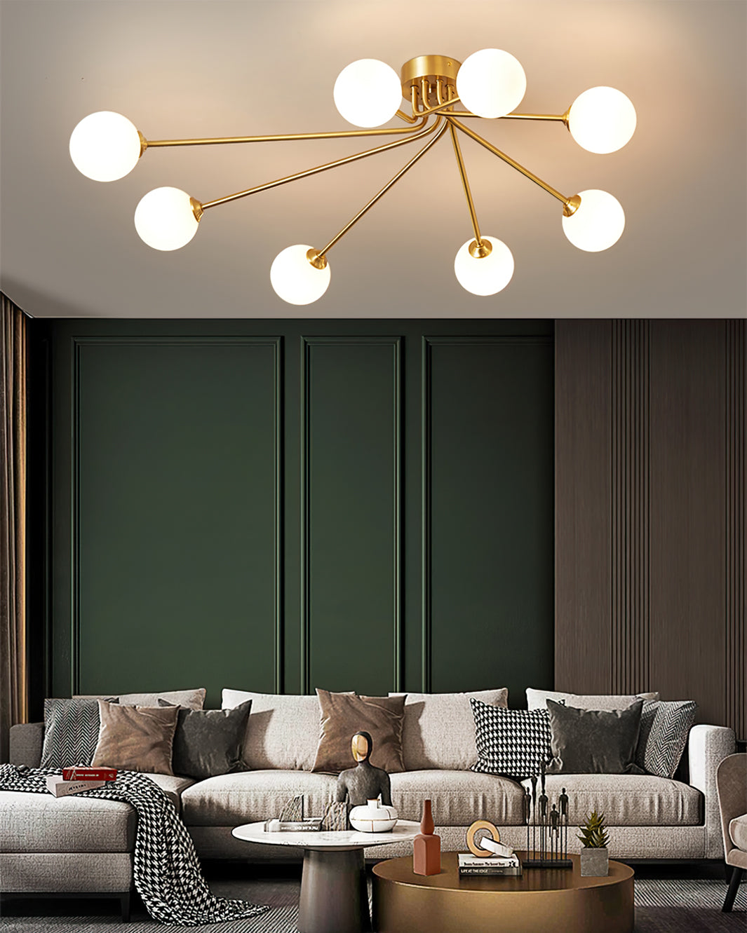 CloudAura - Lampe de plafond douce et atmosphérique