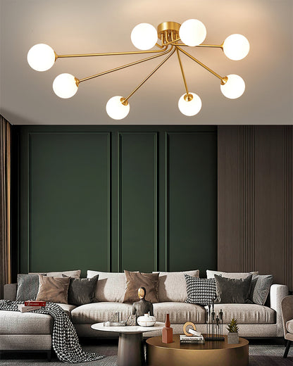 CloudAura - Lampe de plafond douce et atmosphérique