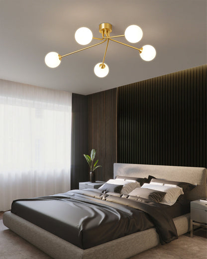 CloudAura - Lampe de plafond douce et atmosphérique