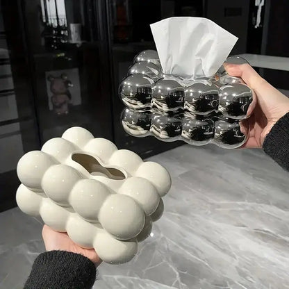 GraceBox - Elegant Ceramic Tissue Holder