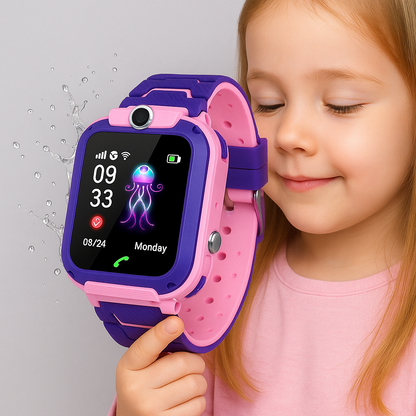 Kids GPS Waterproof Smartwatch SOS Tracker 5